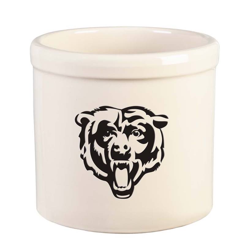 NFL Team Logo Stoneware Crock - Chicago Bears